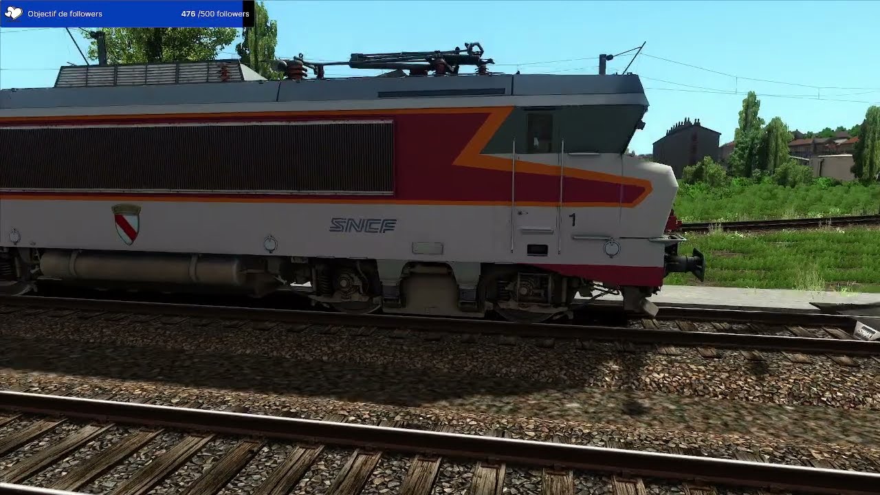 Train Simulator Classic - De Metz à Onville en BB 15000 (Francfort - Paris 2/2)