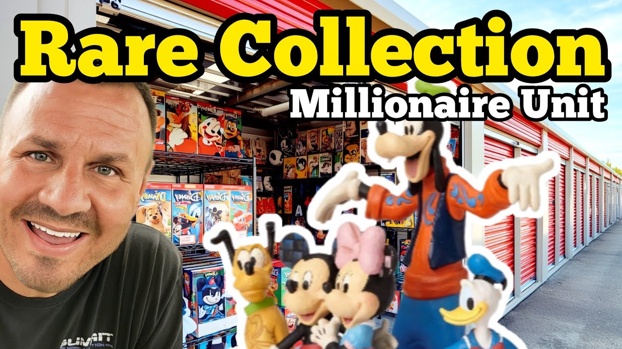 RARE DISNEY EMPLOYEE COLLECTION In Millionaire Storage Unit