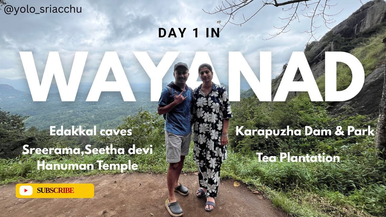 Wayanad Day 1 Itinerary | Bandipur Forest Drive, Edakkal Cave & Karapuzha Dam Vlog