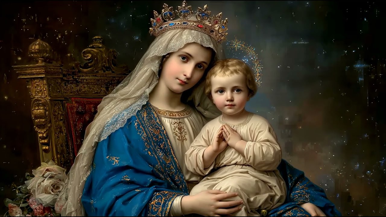 Gregorian Chants of Devotion to Mary, Grace & Inner Healing | Latin Prayers of the Holy Mother ❤️✨4K
