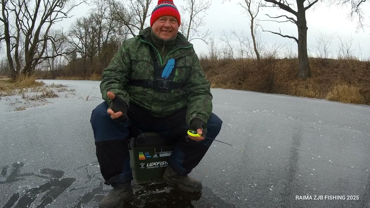 UŽLIPAU ANT LEDO / UPĖ / EXSTREMALI ŽVEJYBA