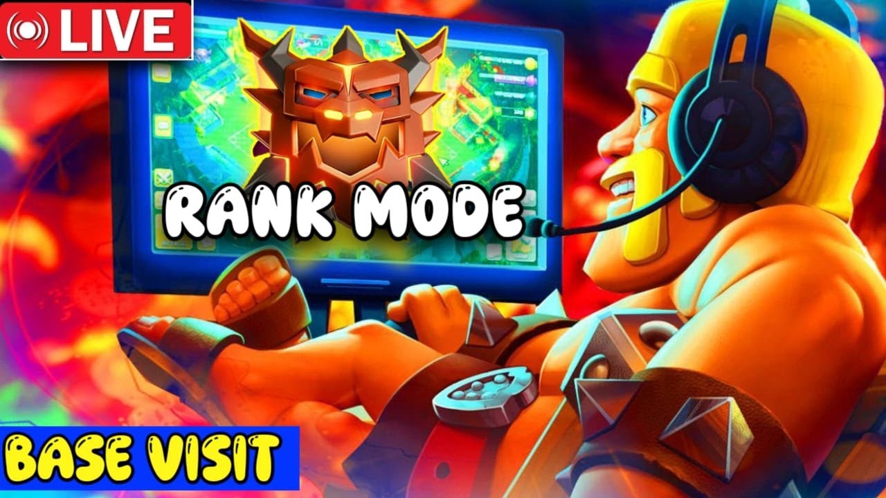 🛑CLASH OF CLANS LIVE LEGEND ATTACK / BASE VISIT #clashofclanlive #coclive #th17