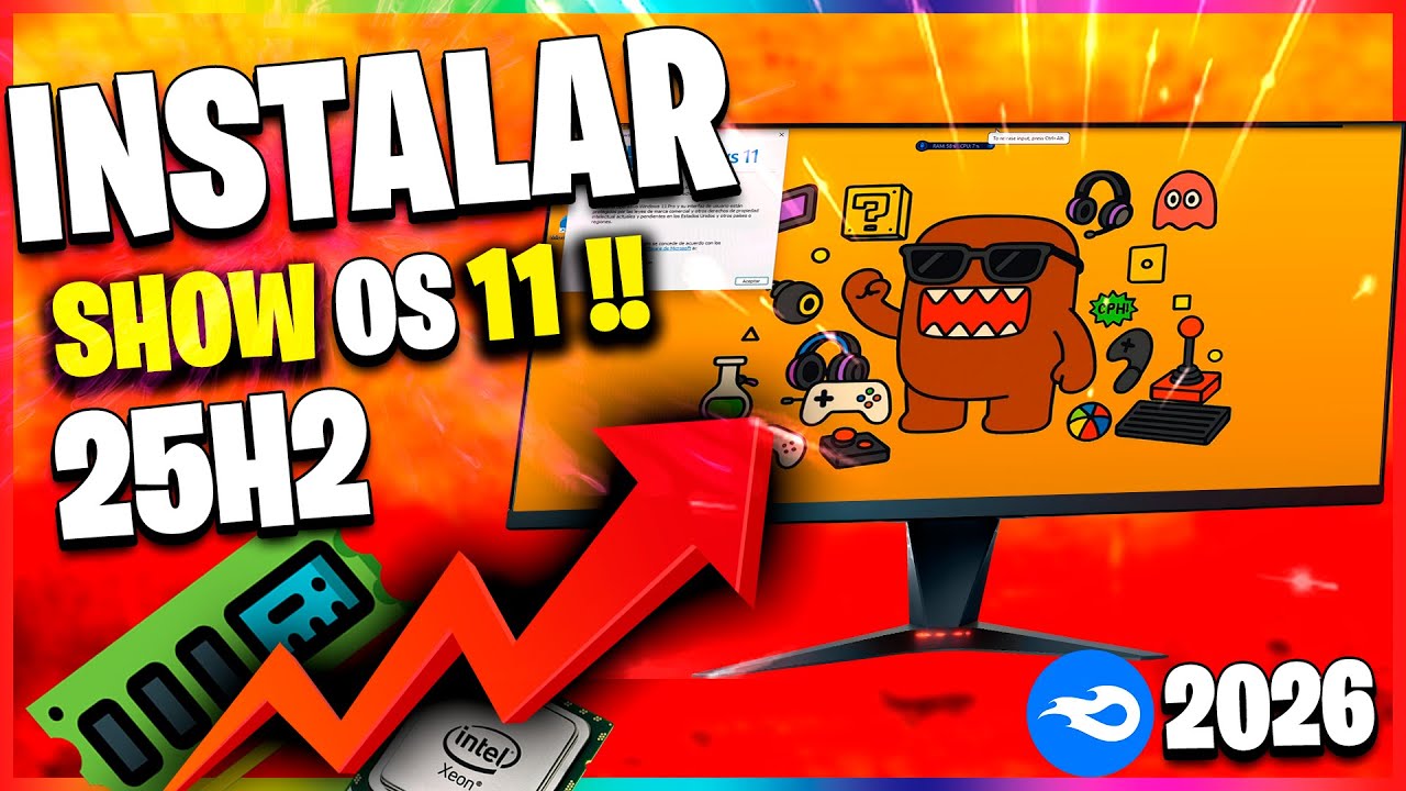 🔥 SHOW OS 11 25H2 | El Sistema Operativo que DEBES PROBAR 🚀 RÁPIDO ⚡ y LIGERO en  2026