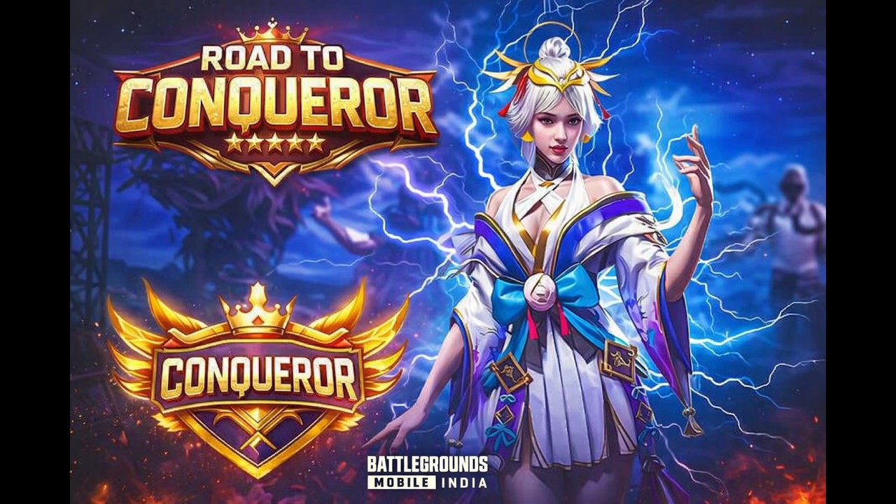 🏆 Road to Conqueror Live | High Kill Gameplay #shorts #shortslive #bgmi #pubgmobile #virticallive