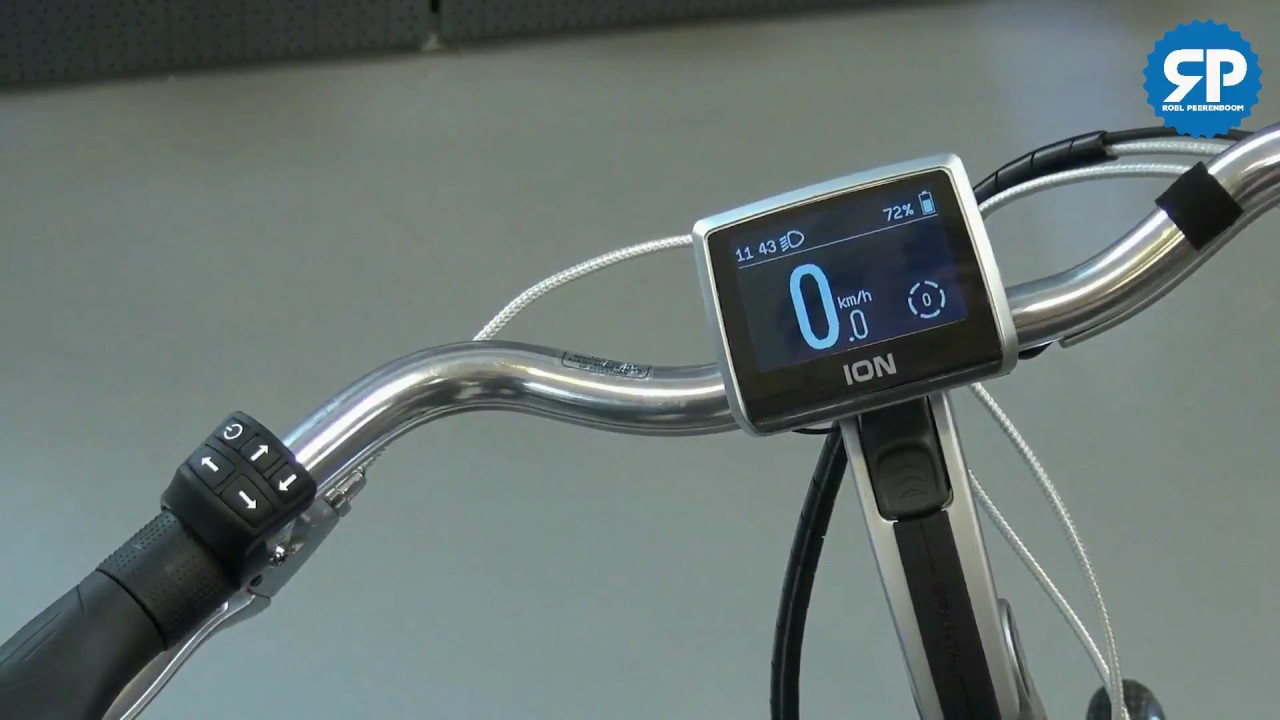 Zo werkt het Ion bedieningssysteem / display van je Sparta, Batavus of Koga elektrische fiets