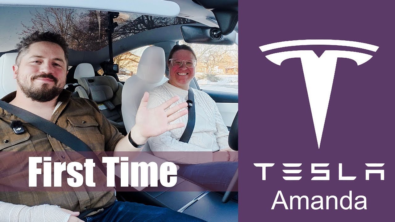 First Time Tesla - Amanda