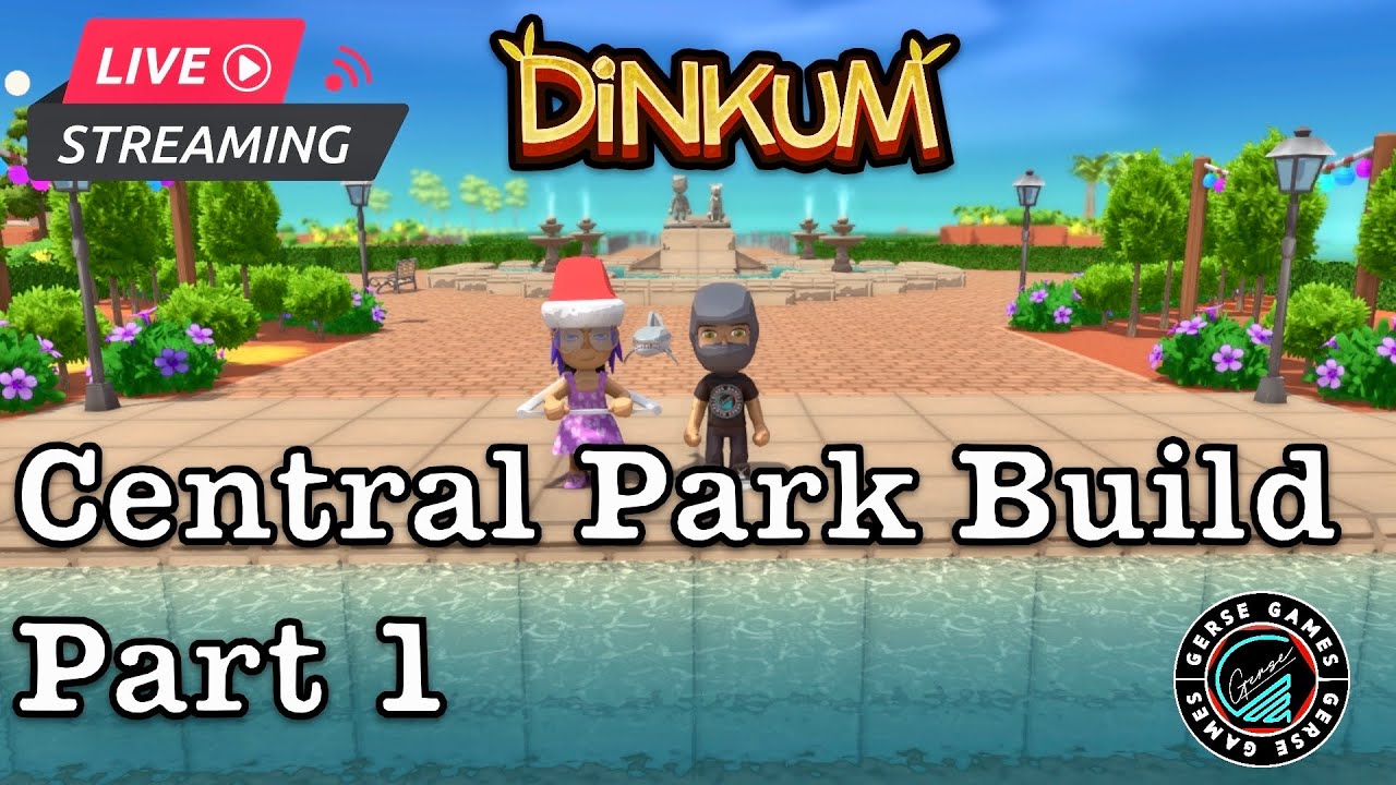 Dinkum Central Park Build Part 1