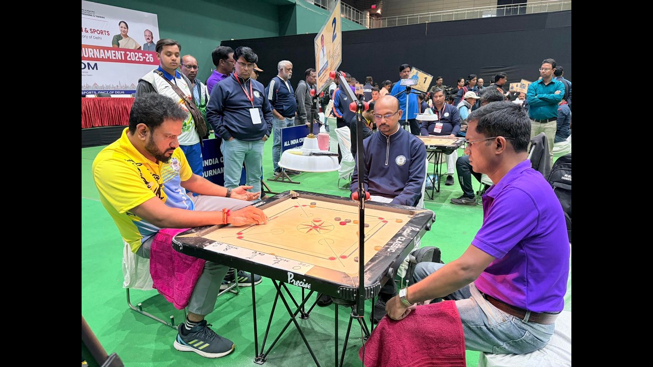 MTC || QF || CHENNAI VS. BENGALURU - All India Civil Services Carrom Tournament 2025-26, Delhi