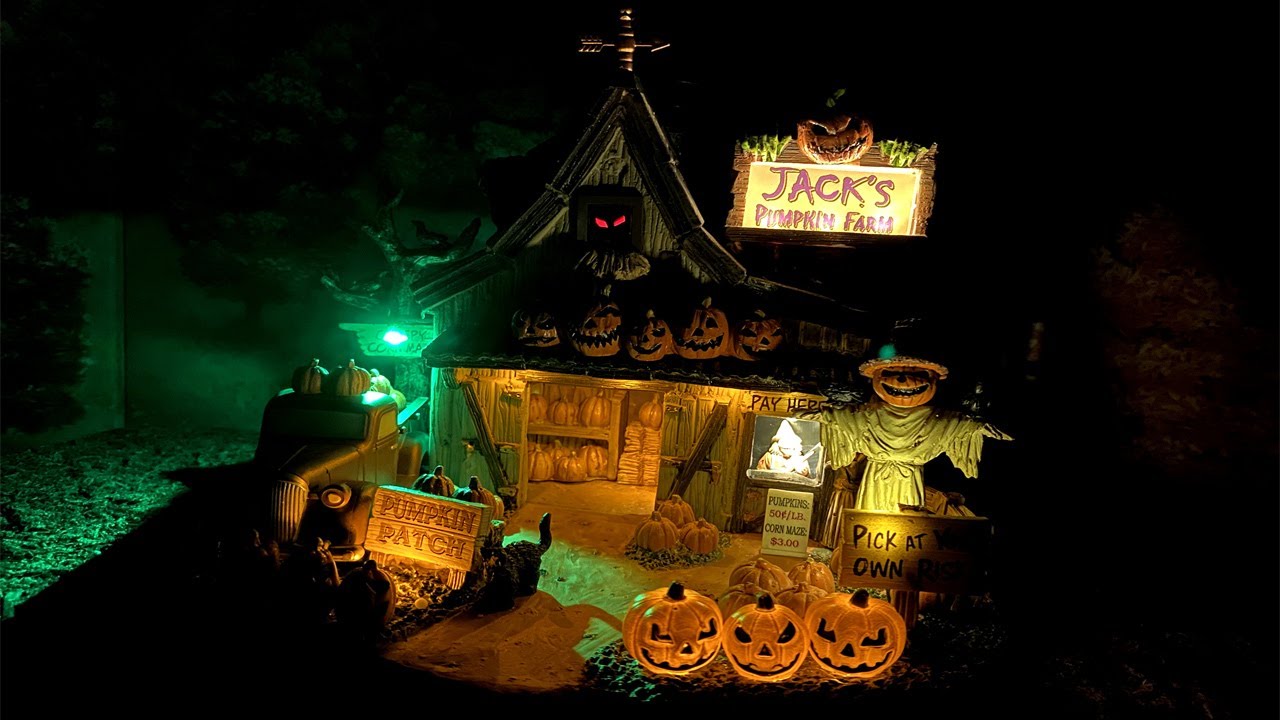 Jack's Pumpkin Farm - New for 2020 Lemax Spooky Town Michaels Exclusive
