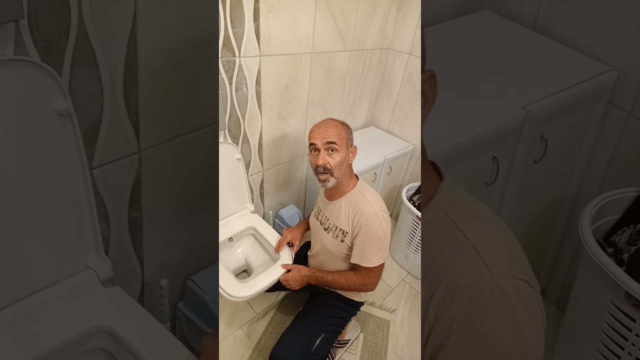 klozet kapağı nasıl sökülür