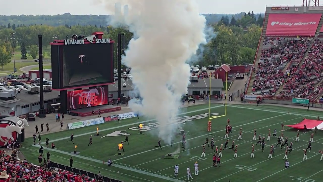 Labour Day Classic 2025: Intros, Anthem, Tribute & Jets - Calgary Stampeders Pre-Game Tradition