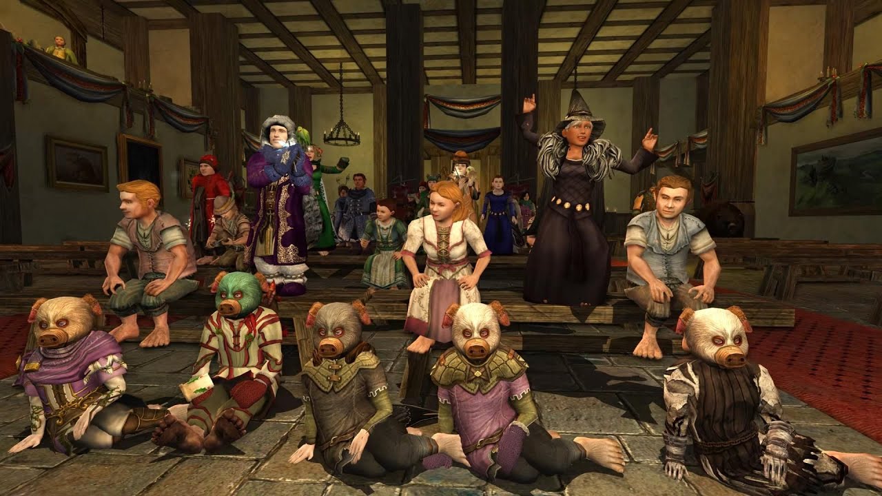 The Charge of the Oinkhirrim: The 2024 Hobbit Yule Video