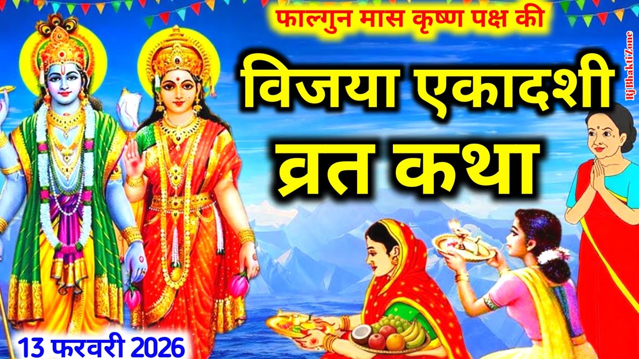 Vijaya Ekadashi Vrat katha 2026~ vijaya Ekadashi Kahani~विजया एकादशी व्रत कथा~ विजया एकादशी की कहानी