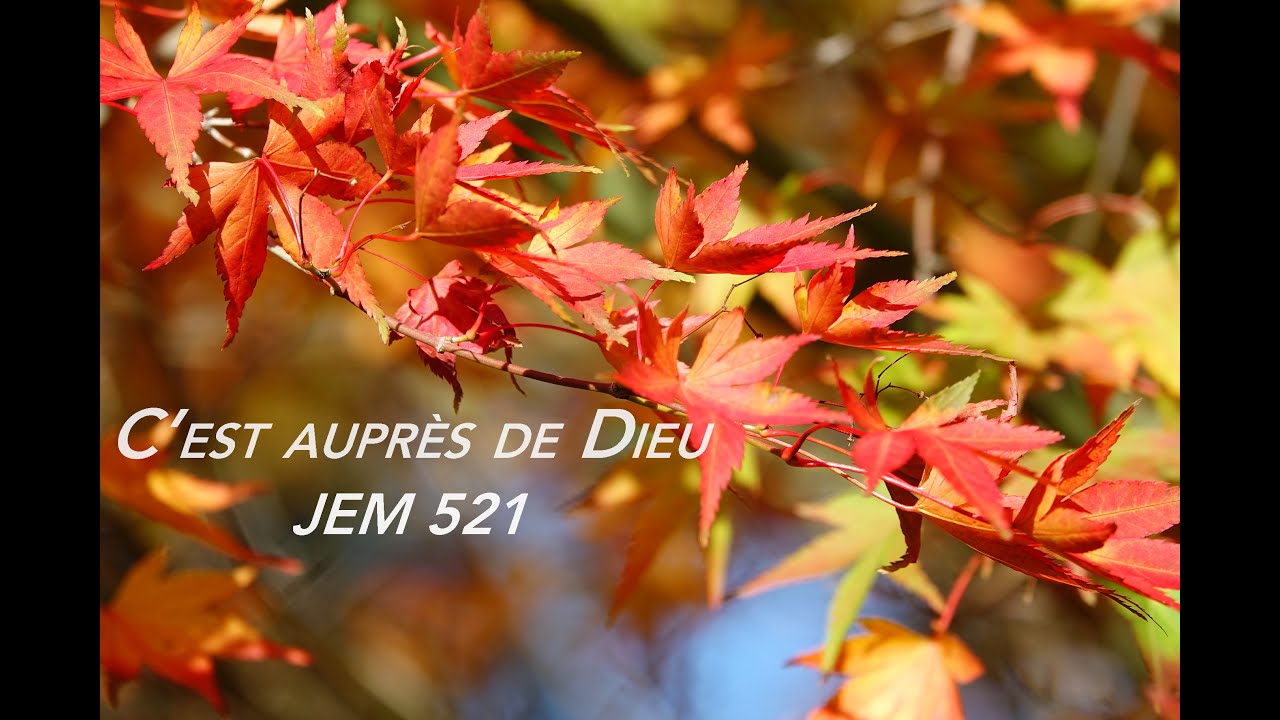 Cover instrumental - C’est auprès de Dieu JEM 521