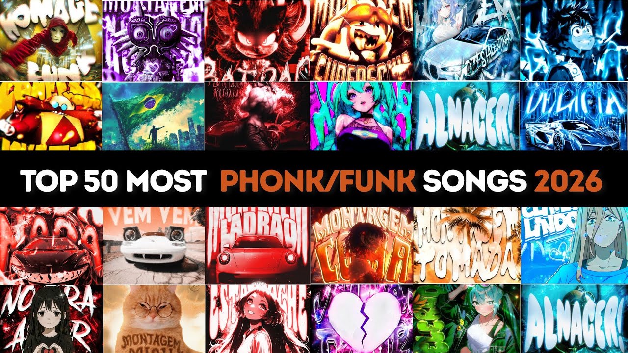 TOP 50 MOST VIRAL PHONK/FUNK 2026 🔥🎵 PLAYLIST 🎵
