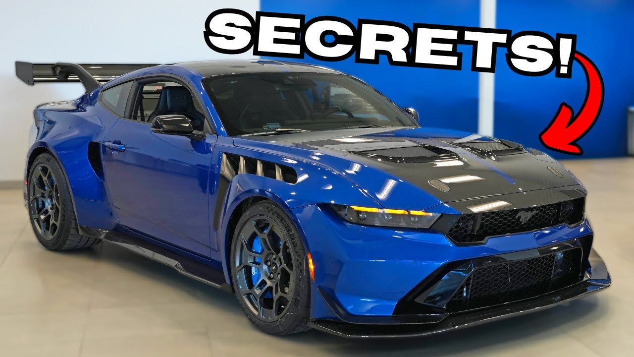 Мы и не знали, что у Mustang GTD есть это!