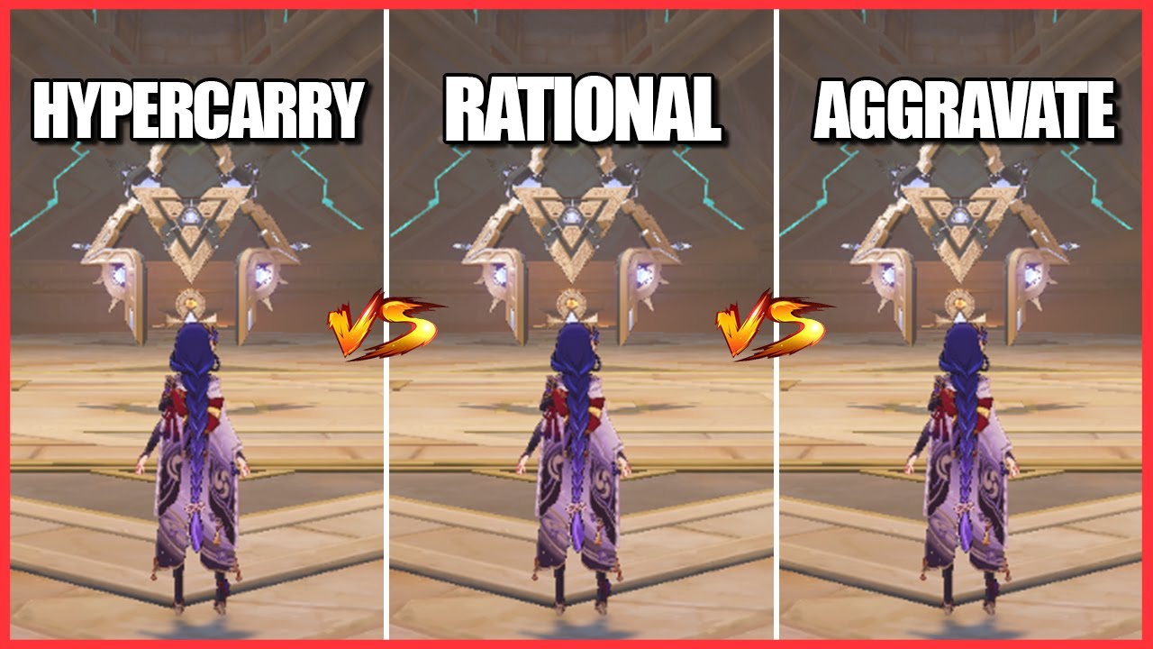 RAIDEN, BUT HYPERCARRY VS RATIONAL VS AGGRAVATE