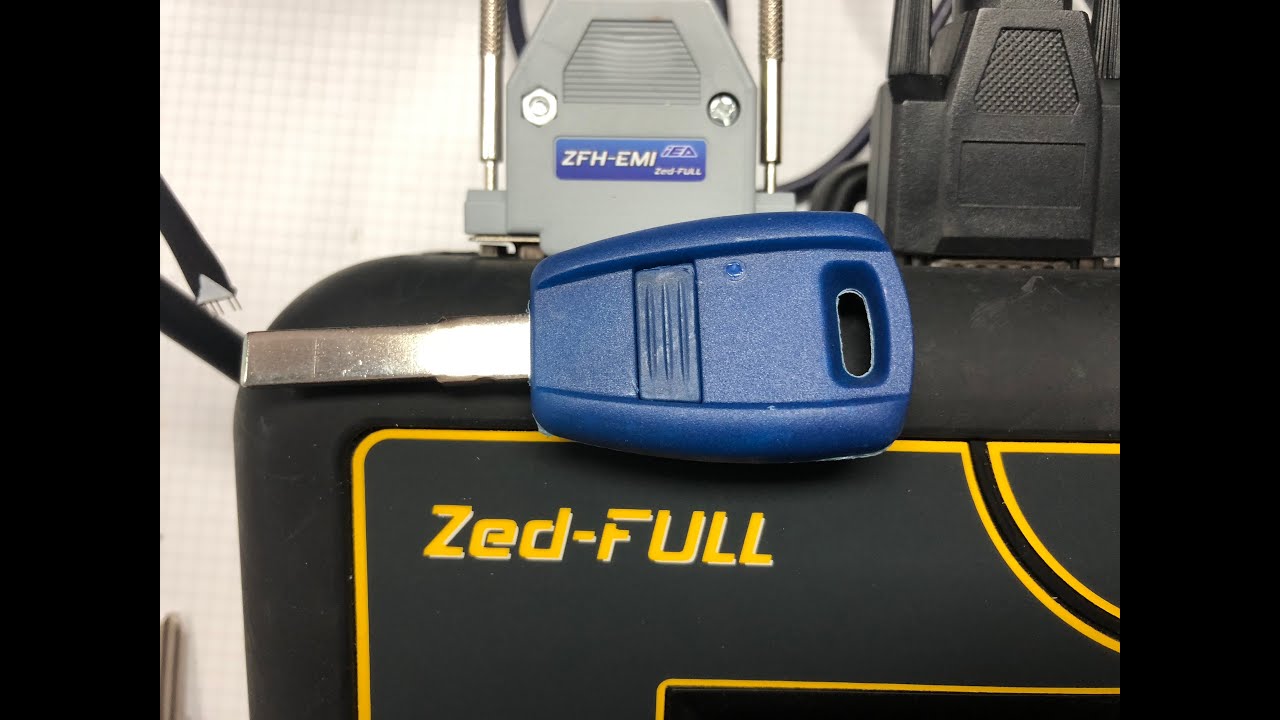 FIAT DOBLO 2001 Ersatzschlüssel - 1-button spare key programming - ZED FULL