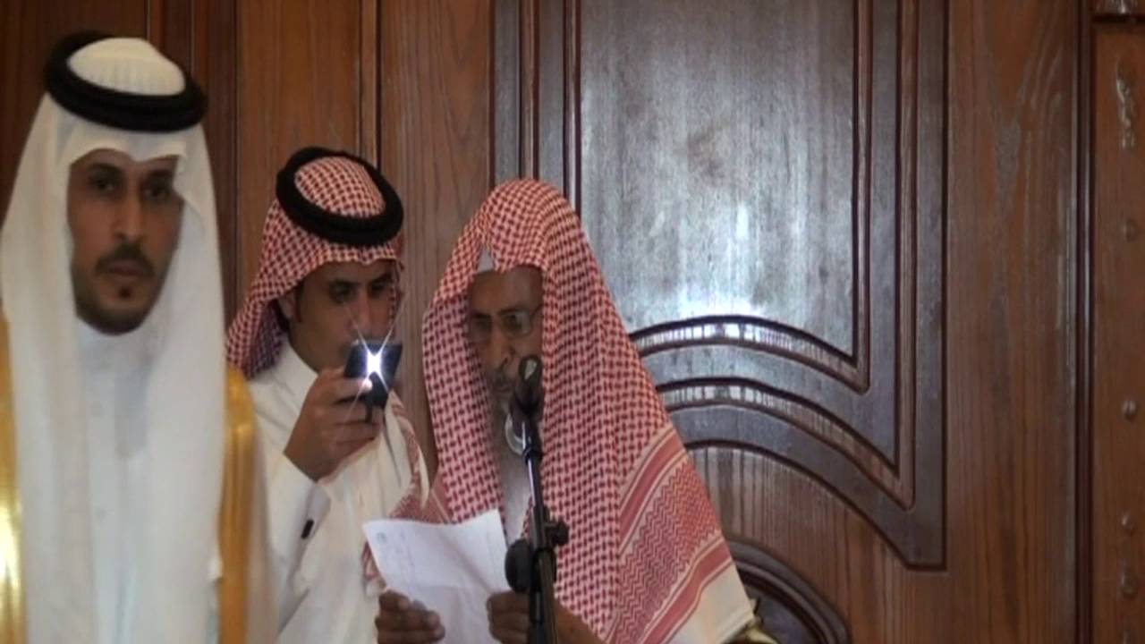 كلمة الشيخ محمد بن دغيم المويعزي الحربي في حفل زواج ابنه سامي