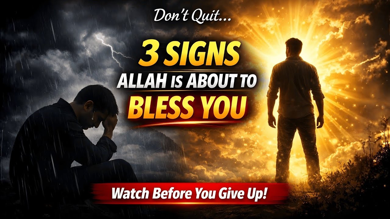 3 Trials Allah Sends Before Granting Immense Wealth | Signs of Coming Success