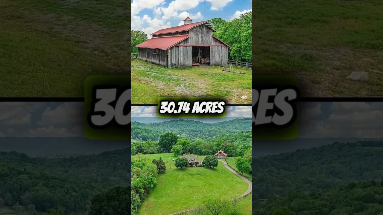 Experience SERENE Living on This 30-Acre Tennessee Homestead!