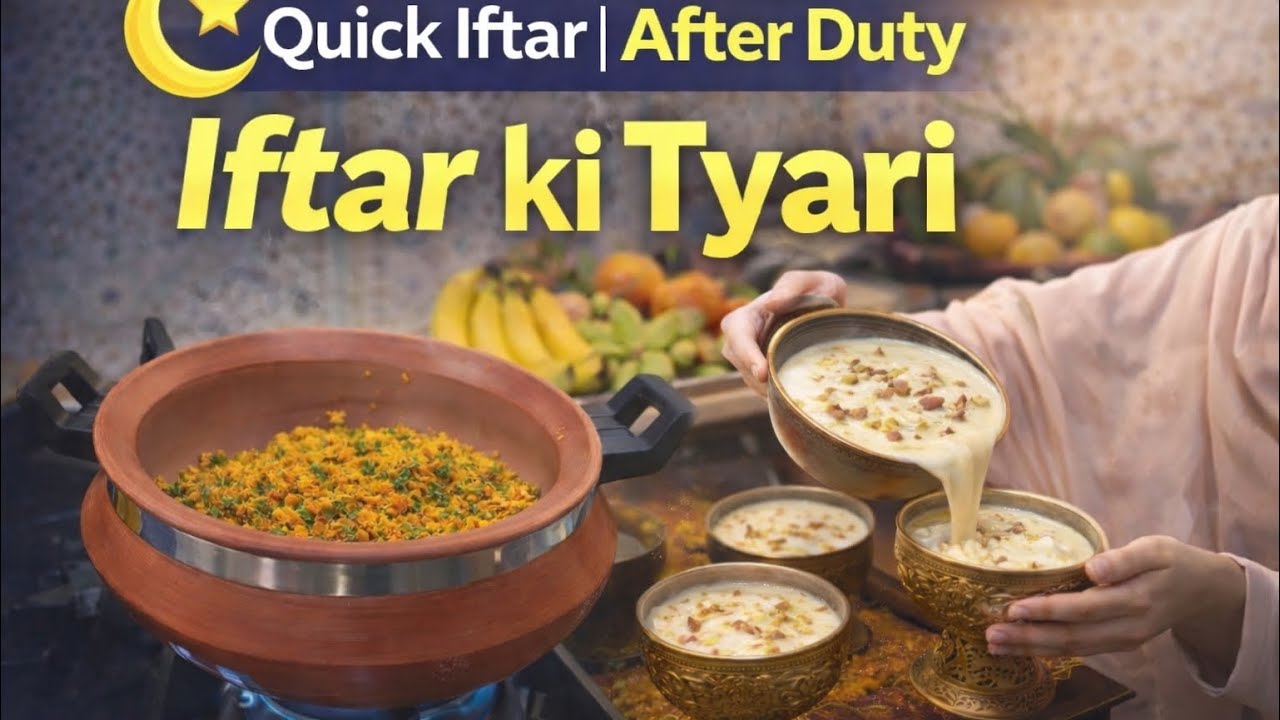 Quick Ramadan Iftar Prep 🌙 | Busy Day, Simple Cooking & Peaceful Vibes