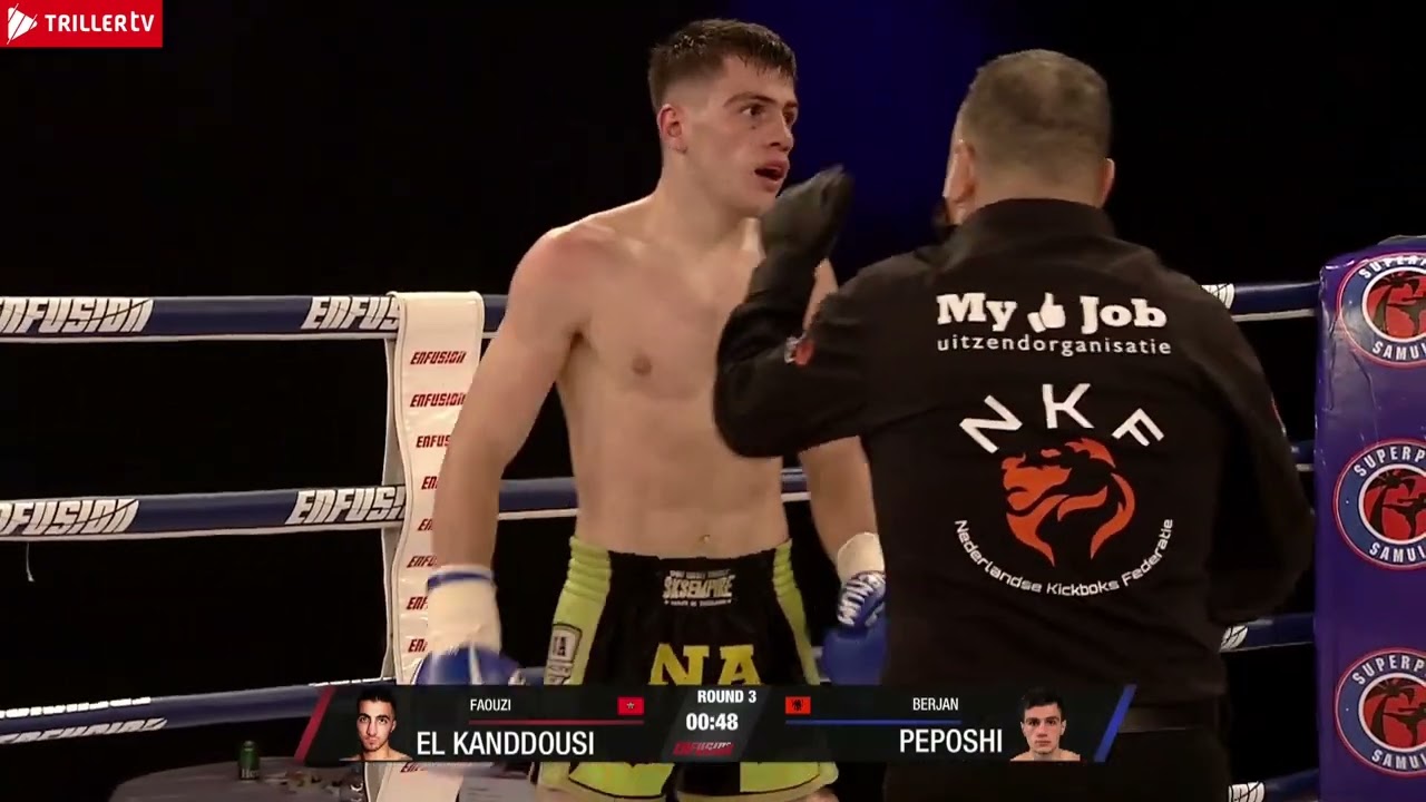 What a fight! El Kanddousi vs Peposhi Highlights