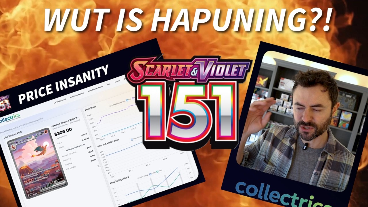 Pokémon 151 prices just EXPLODED. What happens next? Professional data analyst breaks it down.