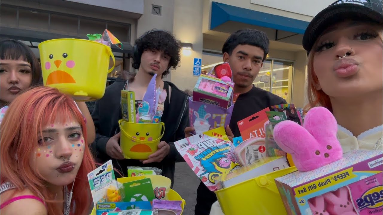 WE MADE EACH OTHER EASTER BASKETS