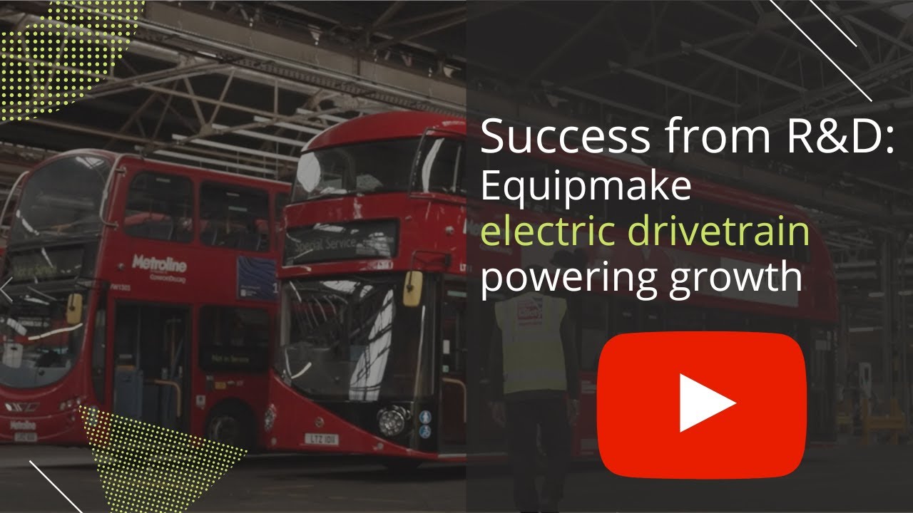 Success from R&D: Equipmake electric drivetrains powering growth