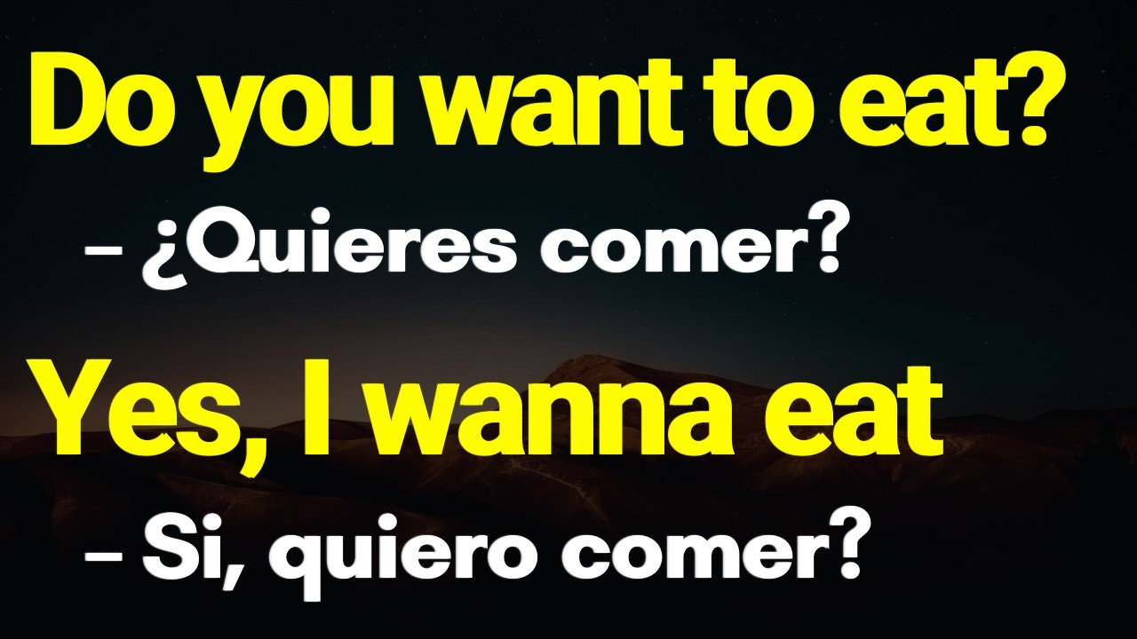 CONVERSACI&Oacute;N EN INGL&Eacute;S PARA ESCUCHAR SI QUIERES HABLAR INGLES CON FLUIDEZ || APRENDER INGLES R&Aacute;PIDO