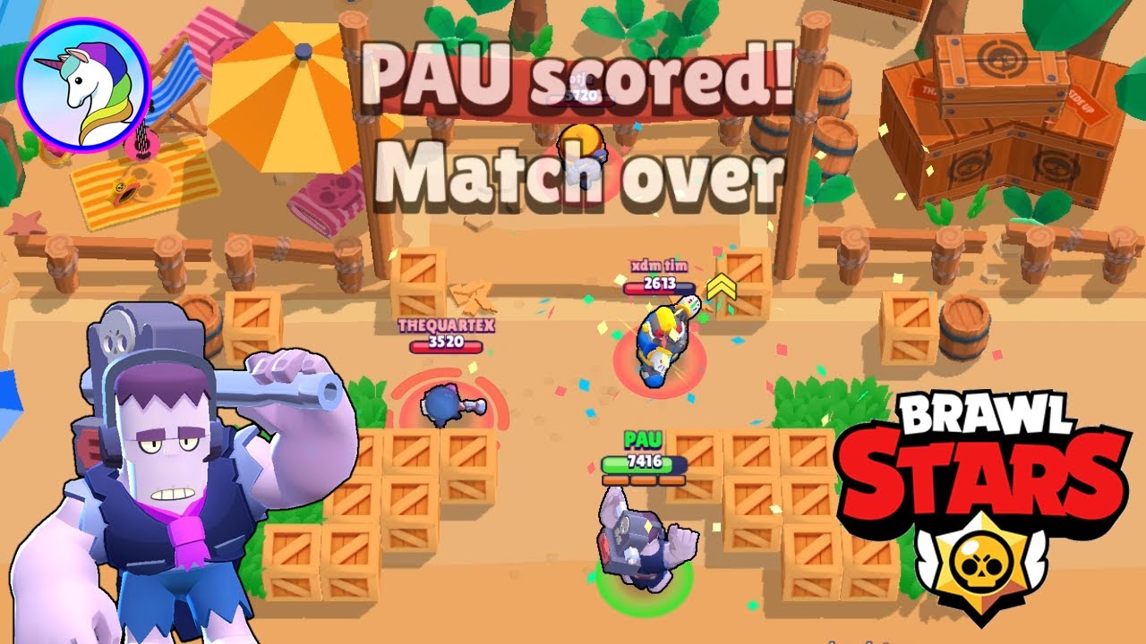 BRAWL STARS partida SIN COMENTAR donde GANO en CASI TODOS los PARTIDOS
