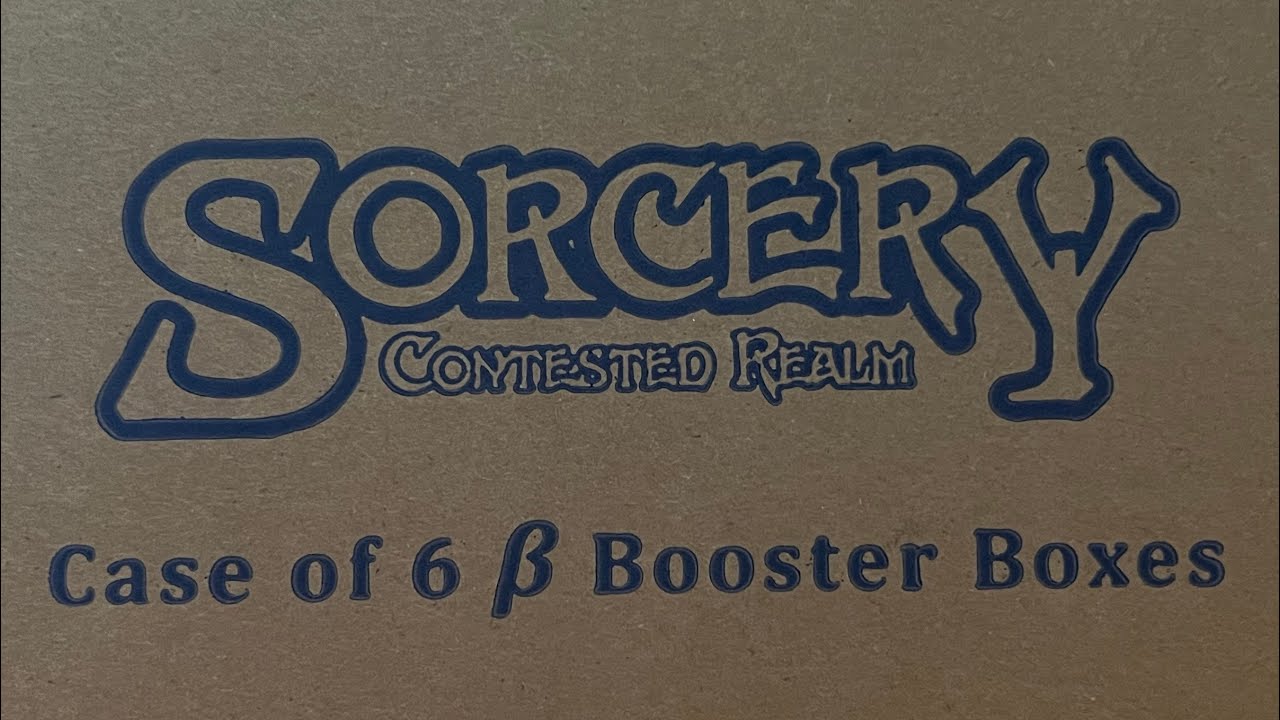 Sorcery Contested Realm TCG Beta Booster Box Case Opening Part 1