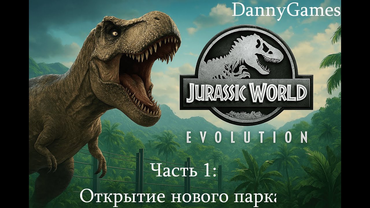 Jurassic World Evolution.  Открытие нового парка.