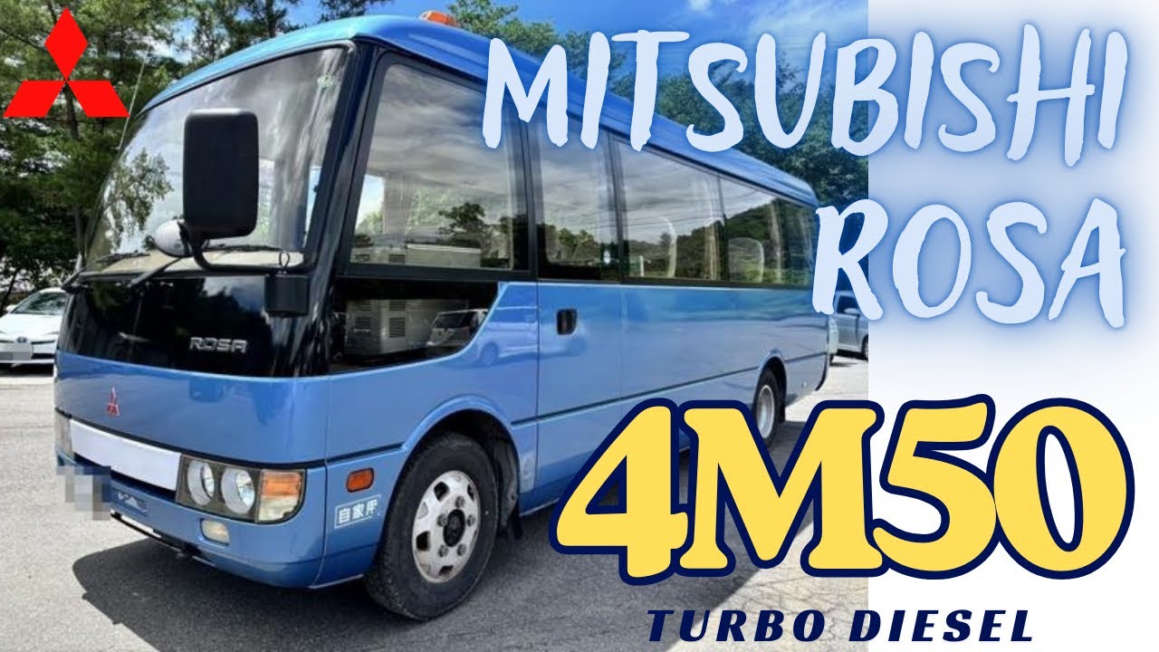 Mitsubishi Rosa Bus | 4M50 Turbo Diesel Engine | 29 Seater