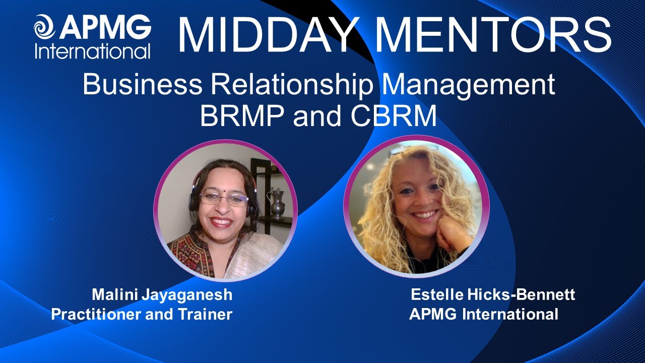 What is Business Relationship Management and the difference between BRMP & CBRM | Malini Jayaganesh