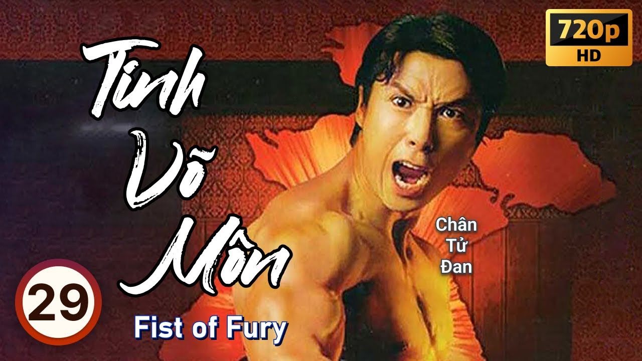 TVB Tinh Võ Môn tập 29/30 | tiếng Việt | Chân Tử Đan, Vạn Ỷ Văn, Cao Hùng | TVB 1995