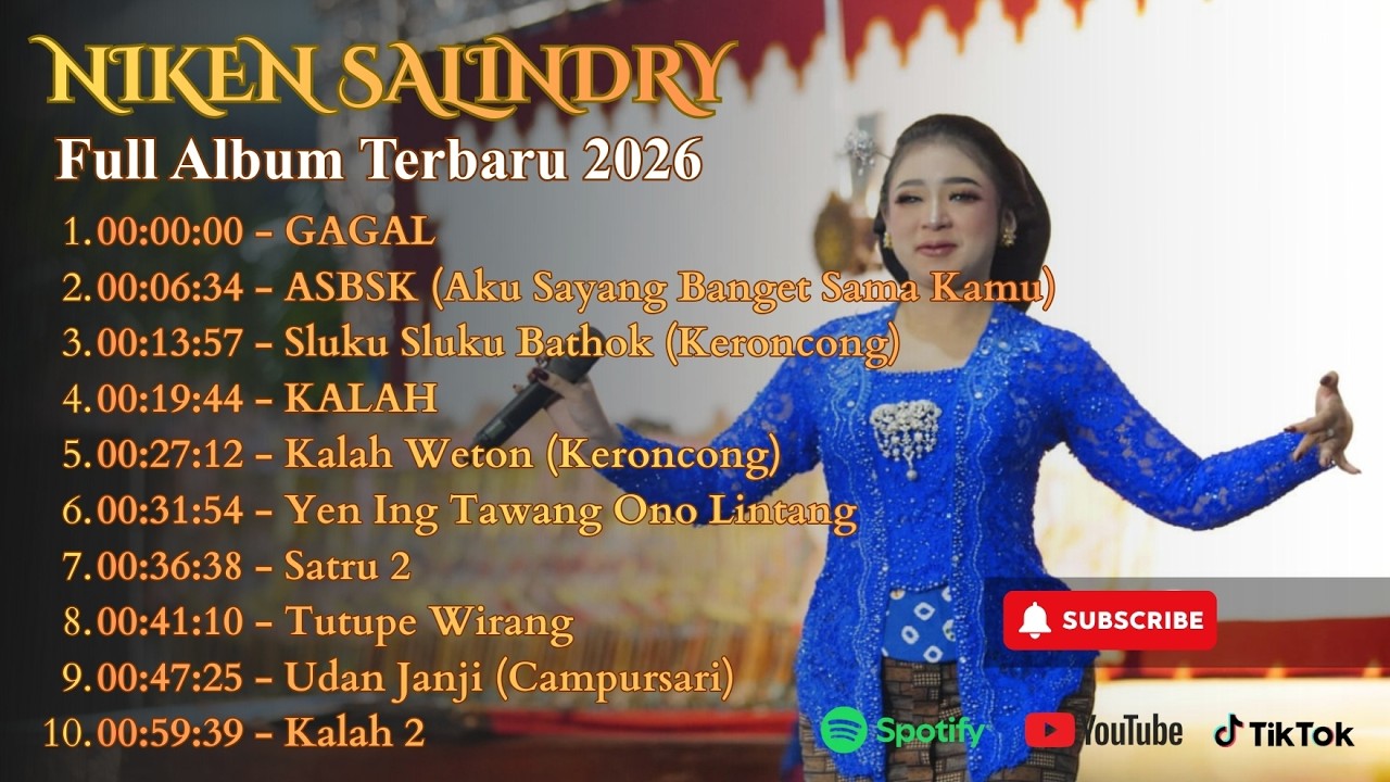 VIRAL NIKEN SALINDRY PLAYLIST