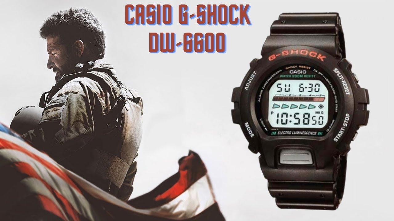 relógio Casio g-shock dw-6600 (sniper americano)