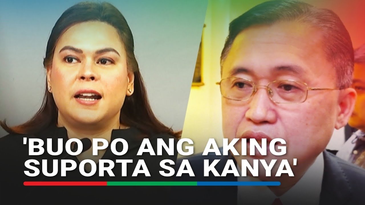 Bong Go 'buo ang suporta' sa pagtakbo ni VP Sara sa 2028