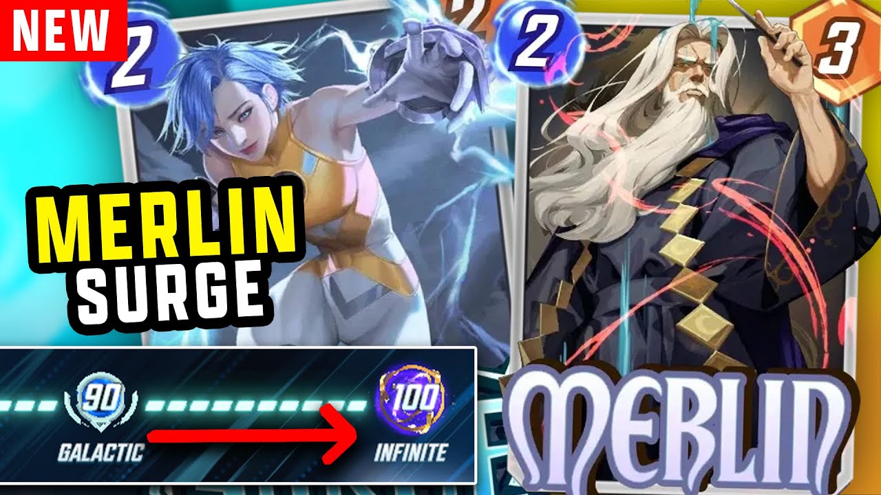 Merlin Surge Goes Off! -  Marvel Snap Gameplay