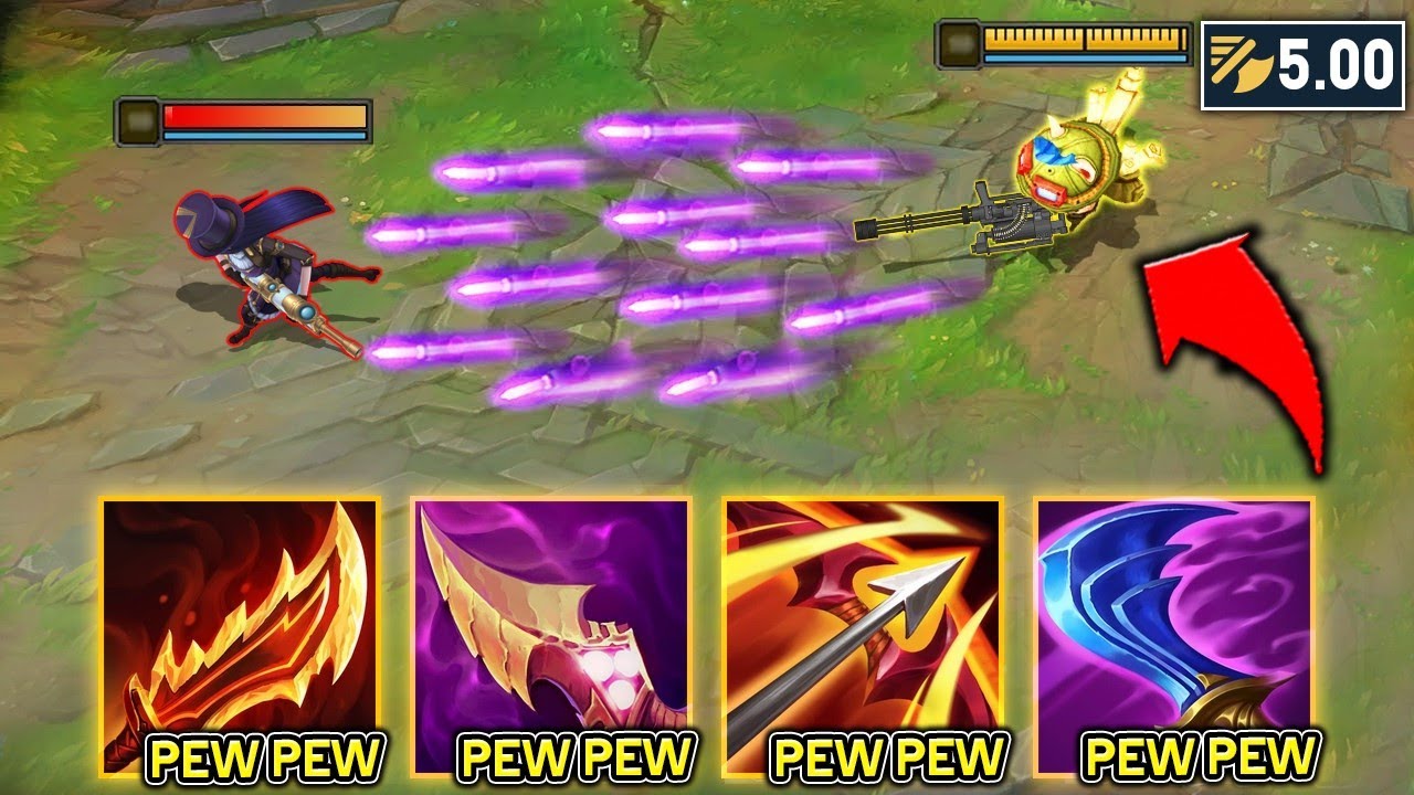 I BROKE THE TEEMO ATTACK SPEED RECORD! (I WAS SHOOTING 5 DARTS PER SECOND)