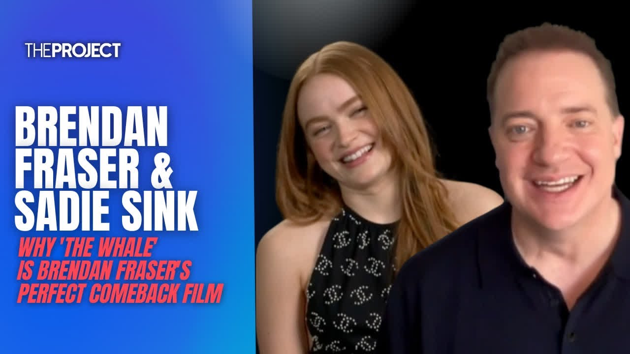 Brendan Fraser And Sadie Sink On Why 'The Whale' Is The Perfect Comeback Film