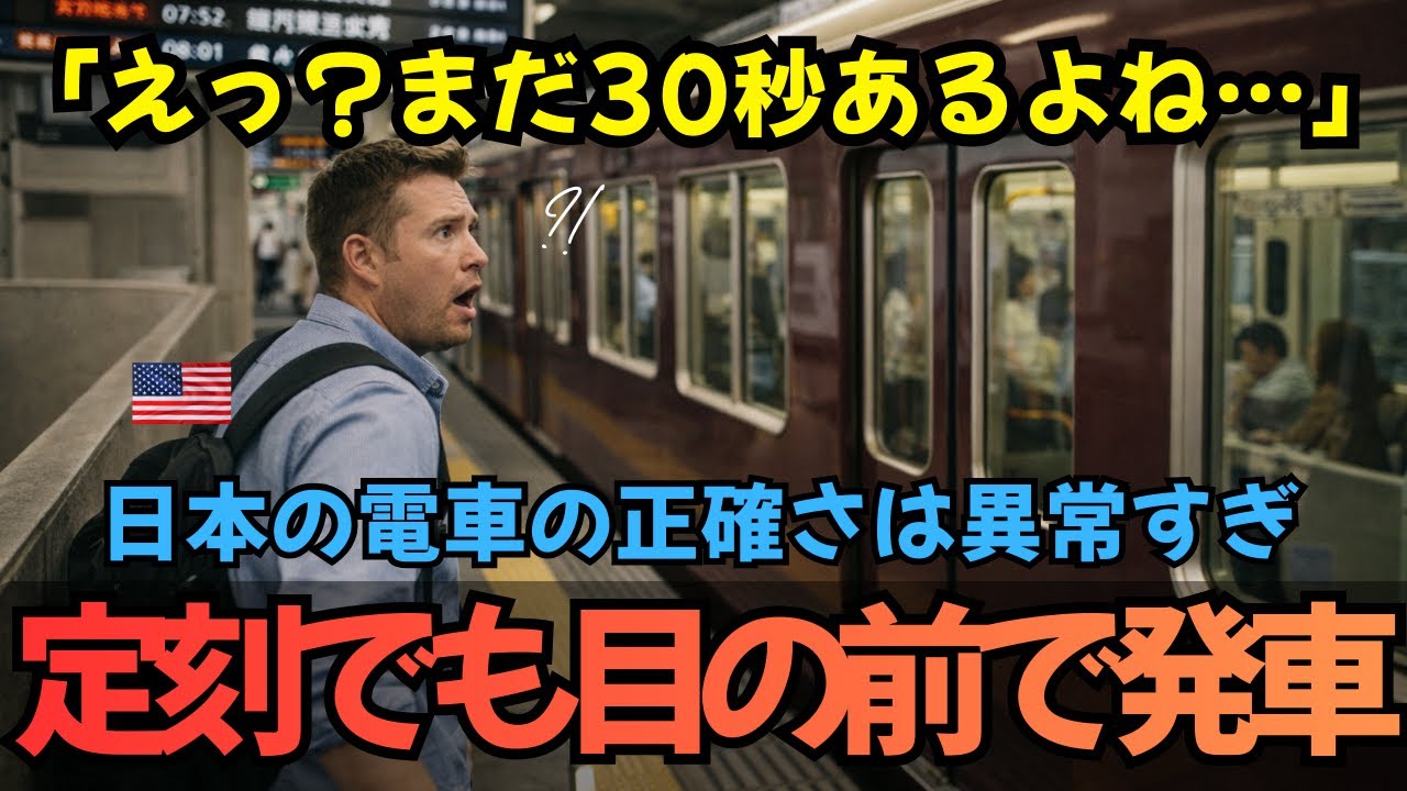 「たった1分の遅延で謝罪...」日本の電車の正確さに外国人が絶句「これは異常だ」アメリカ人が気づいた日本人が失ったもの｜海外の反応