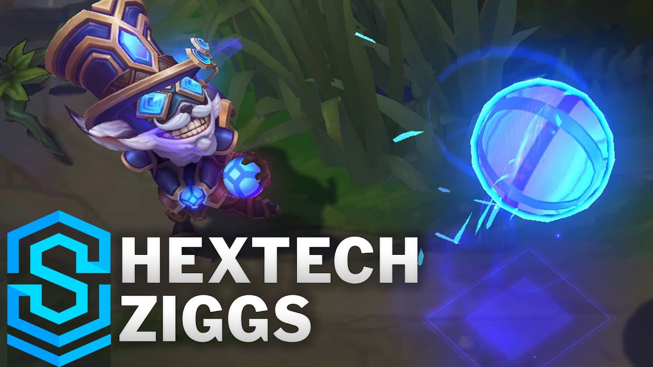 Hextech Ziggs Skin Spotlight - Pre-Release - League of Legends