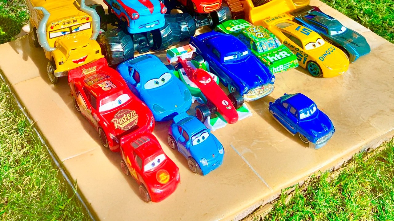 Обзор игрушек Disney Pixar Cars | Молния Маккуин, Финн Макмиссл, Мак, Док Хадсон, Круз Рамирес