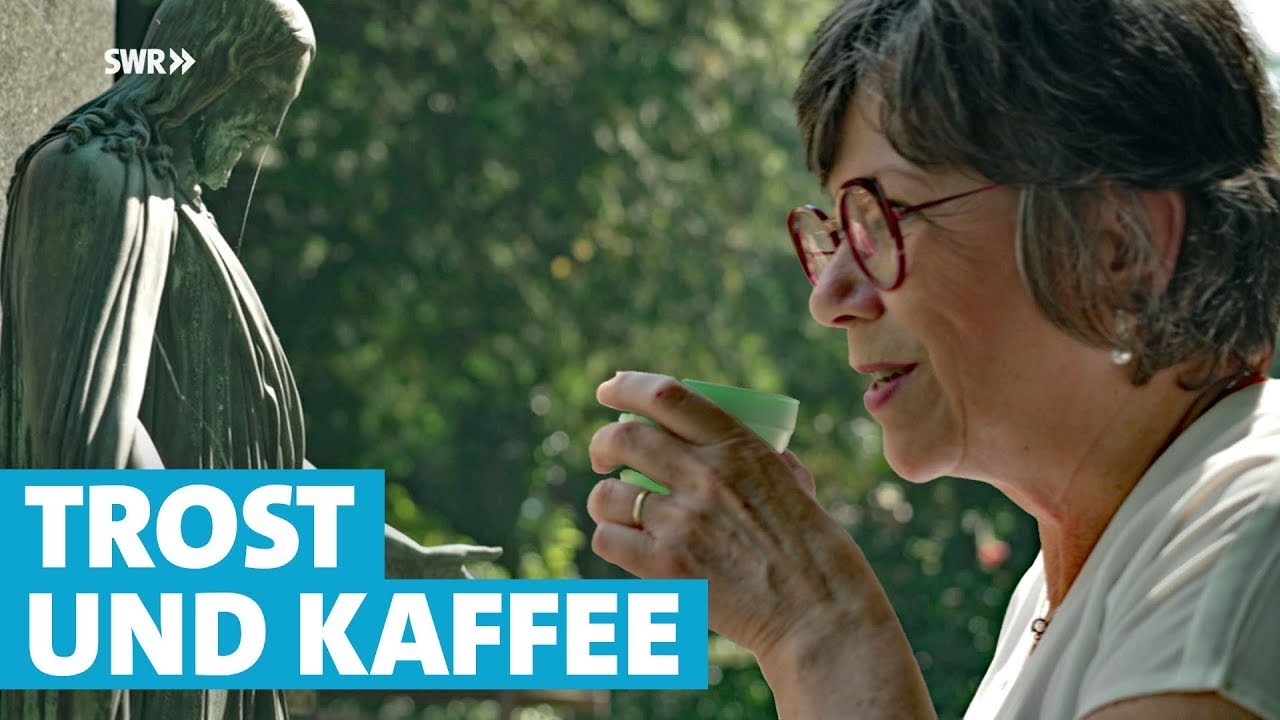 Trauerhilfe mal anders: Mit dem Coffee-Bike auf dem Friedhof