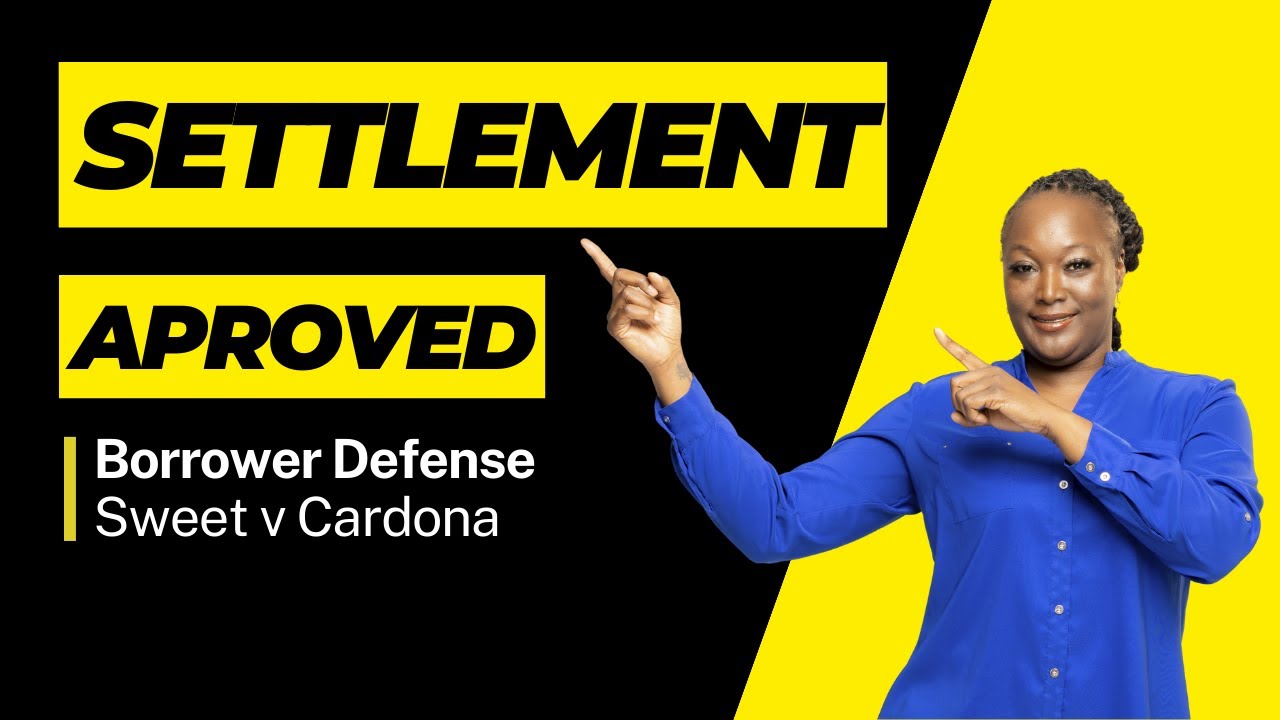 Sweet v Cardona - Student Loan Discharge Update (Why to Choose Borrower Defense) | Shamika Saves
