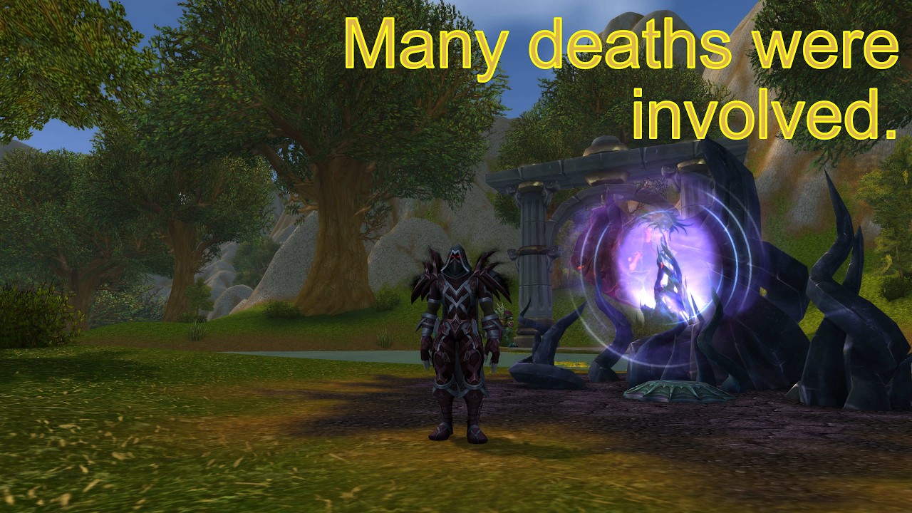 #Warcraft → We're gunna risk it again going into the Lands of Azeroth!
