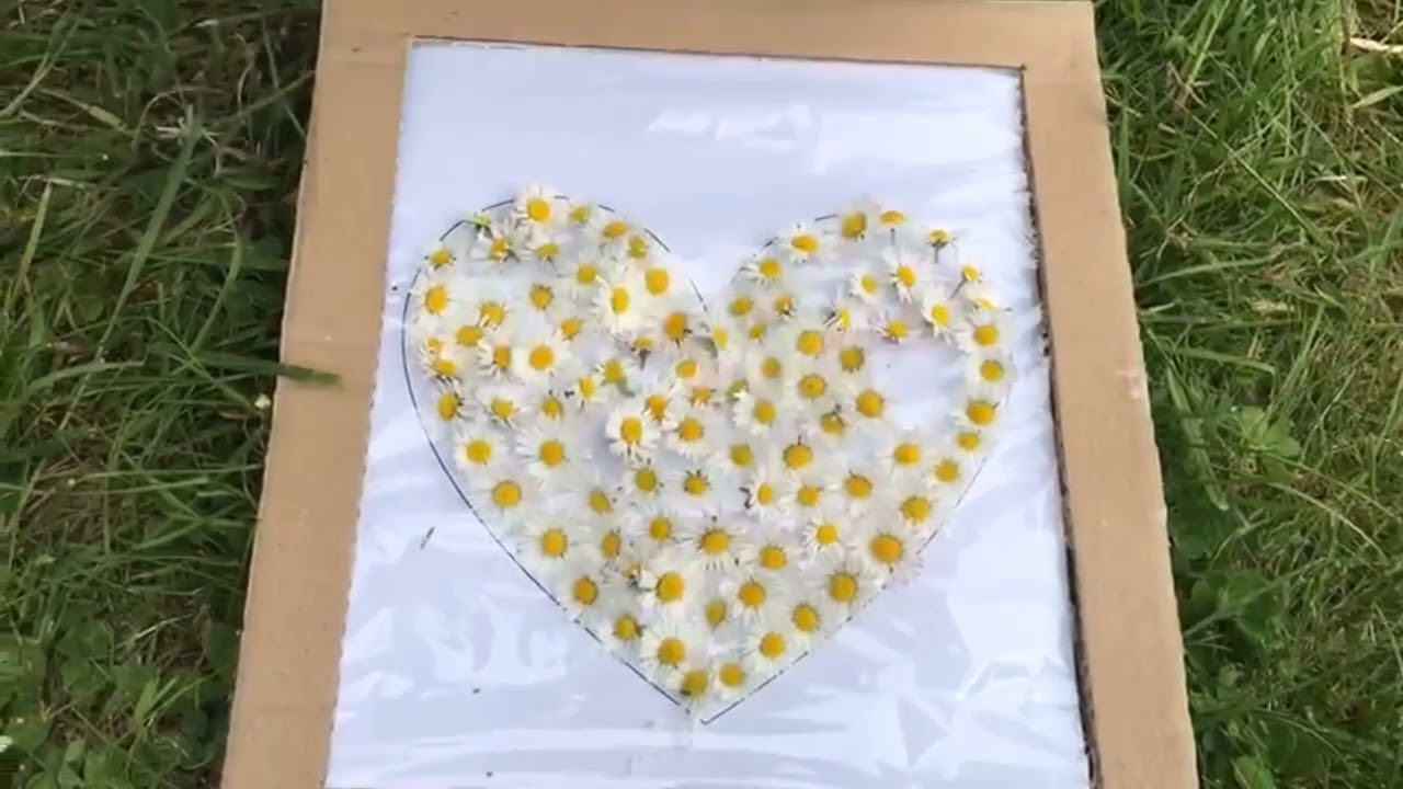 Tuto Fête des mères : un cœur fleuri pour ma Maman !